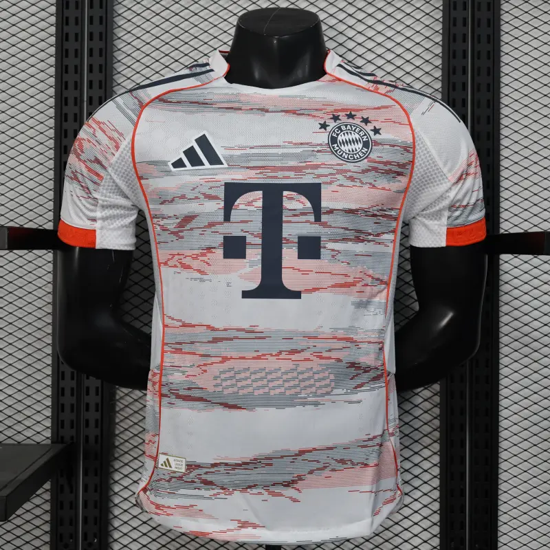 Camiseta Bayern Múnich 2025/2026 Away Blanco (EDICIÓN JUGADOR)