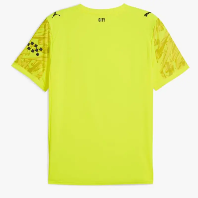 Camiseta Portero Manchester City 2025/2026 Amarillo Brillante