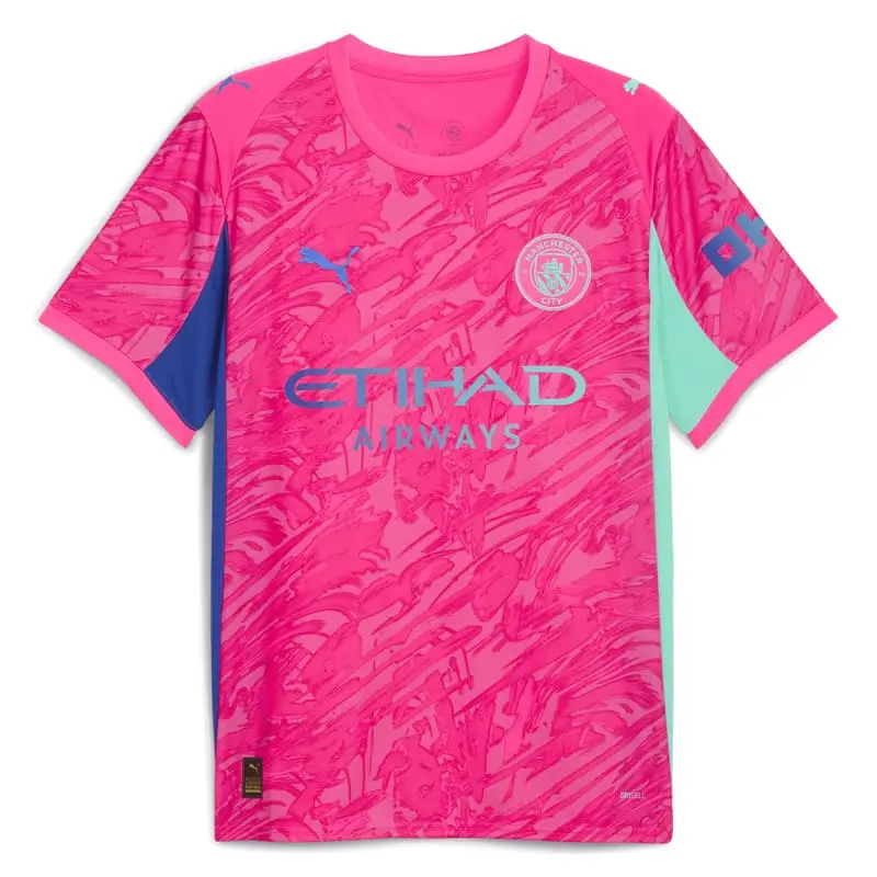 Camiseta Portero Manchester City 2025/2026 Rosa