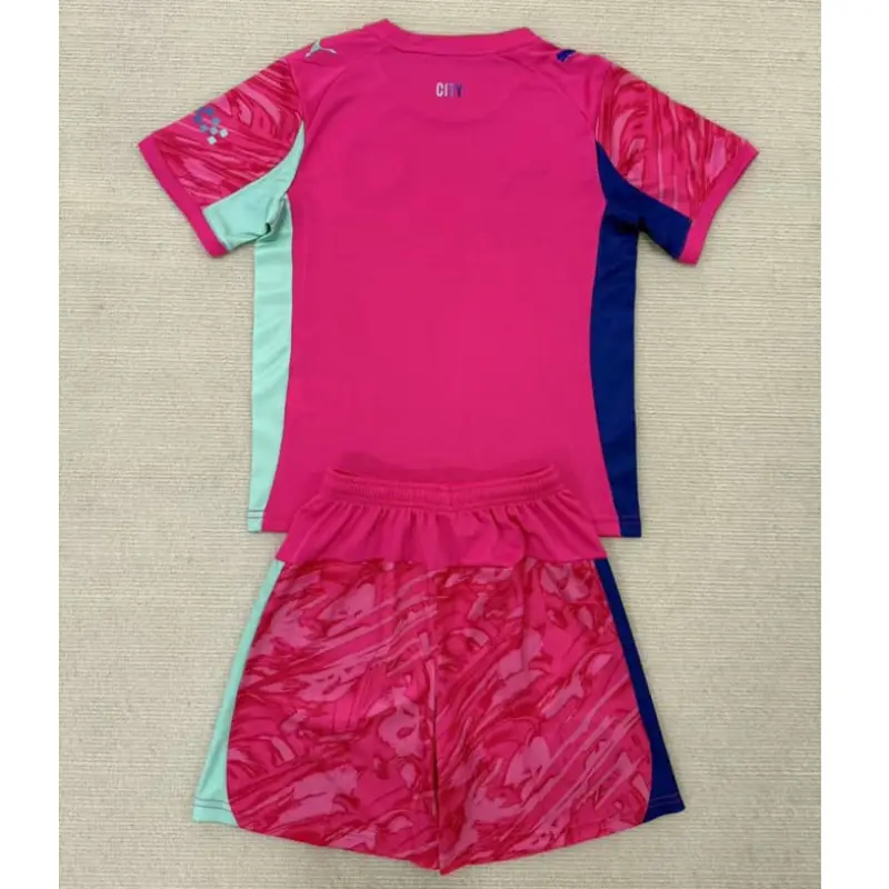 Camiseta Portero Manchester City 2025/2026 Rosa
