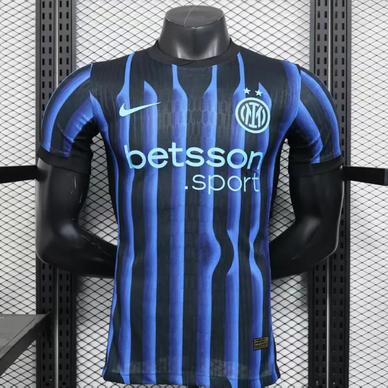 Camiseta Inter de Milan 2025/2026 Home Azul/Negro (EDICIÓN JUGADOR)