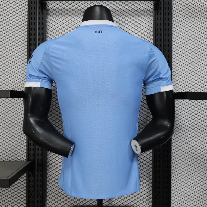 Camiseta Manchester City 2025/2026 Home Azul (EDICIÓN JUGADOR)
