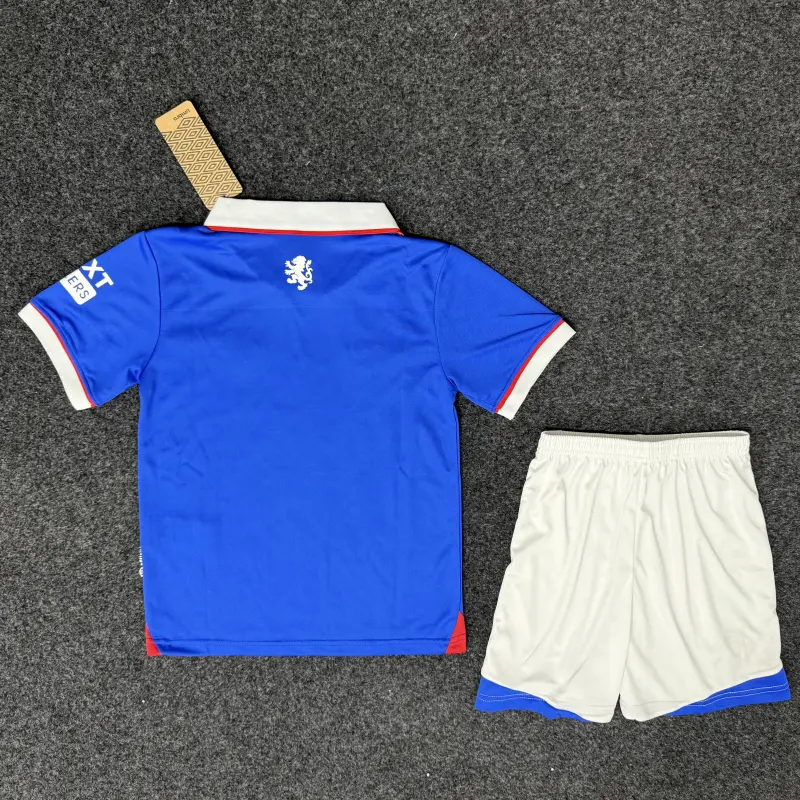 Camiseta Rangers FC 2025/2026 Home Azul Niño Kit