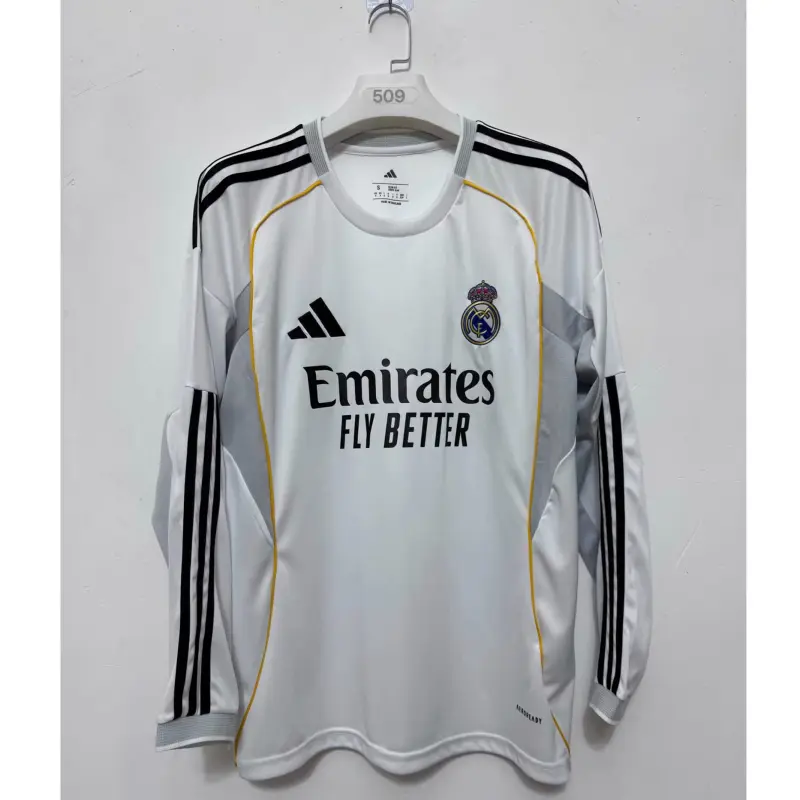 Camiseta Real Madrid 2025/2026 Home Blanco ML