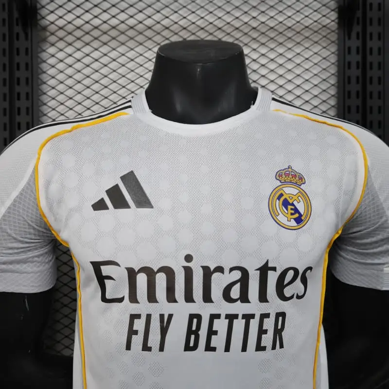 Camiseta Real Madrid 2025/2026 Home Blanco (EDICIÓN JUGADOR)