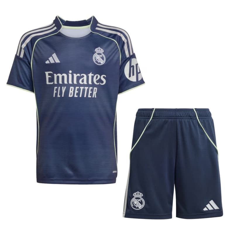 Camiseta Real Madrid 2025/2026 Away Azul Marino Niño Kit