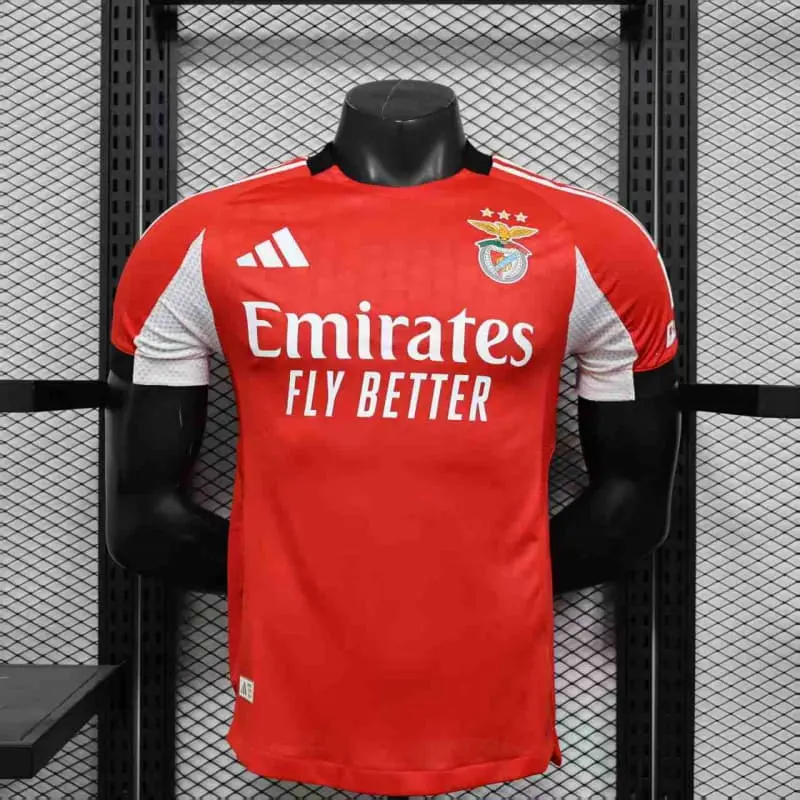 Camiseta Benfica 2025/2026 Home Rojo (EDICIÓN JUGADOR)