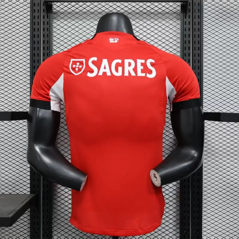 Camiseta Benfica 2025/2026 Home Rojo (EDICIÓN JUGADOR)