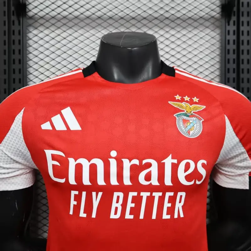 Camiseta Benfica 2025/2026 Home Rojo (EDICIÓN JUGADOR)