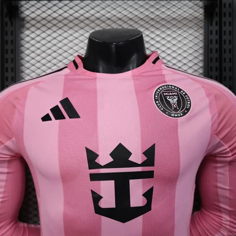 Camiseta Inter Miami 2025/2026 Home ML Rosa (EDICIÓN JUGADOR)