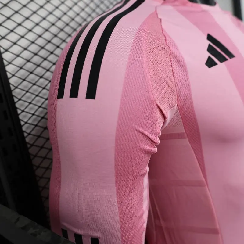 Camiseta Inter Miami 2025/2026 Home ML Rosa (EDICIÓN JUGADOR)