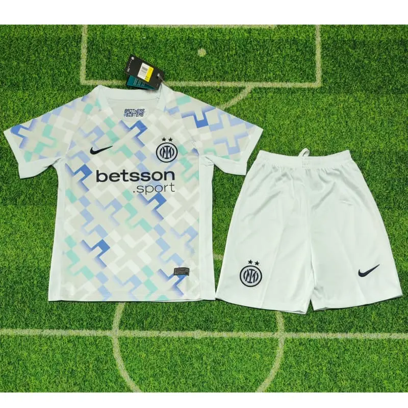 Camiseta Inter de Milan 2025/2026 Away Blanco Niño Kit