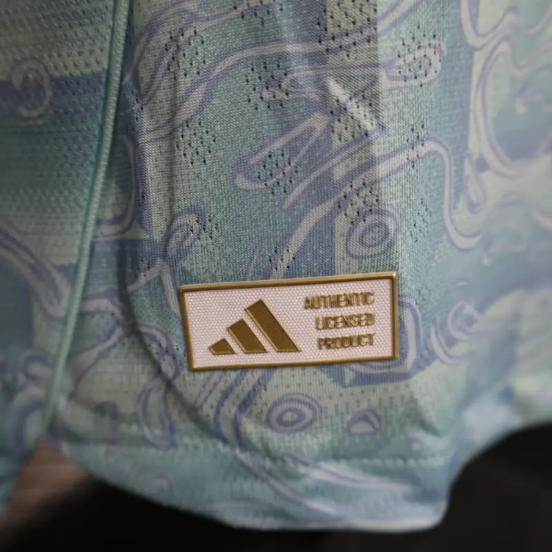 Camiseta Juventus 2025/2026 Away ML Turquesa (EDICIÓN JUGADOR)