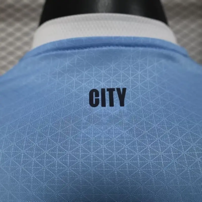 Camiseta Manchester City 2025/2026 Home ML Azul (EDICIÓN JUGADOR)