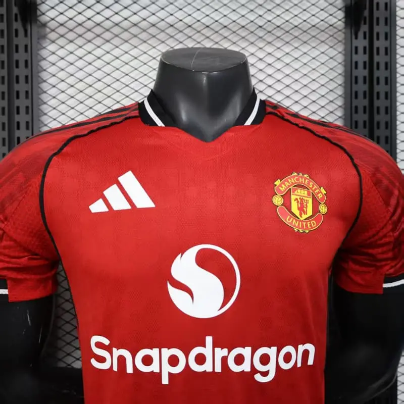 Camiseta Manchester United 2025/2026 Home Rojo (EDICIÓN JUGADOR)