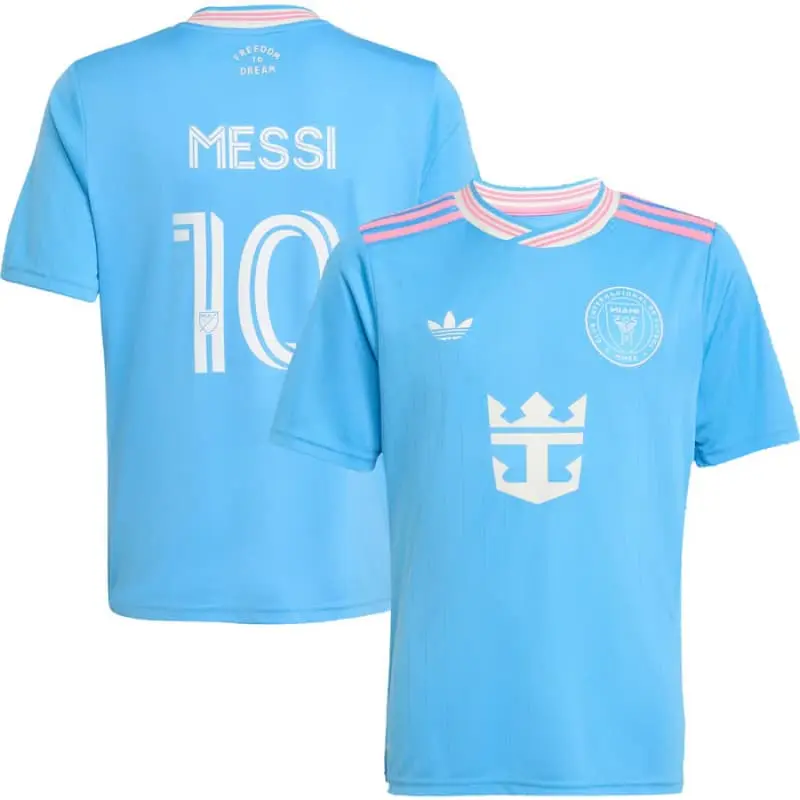 Camiseta MESSI 10 Inter Miami 2025/2026 Third Azul Claro