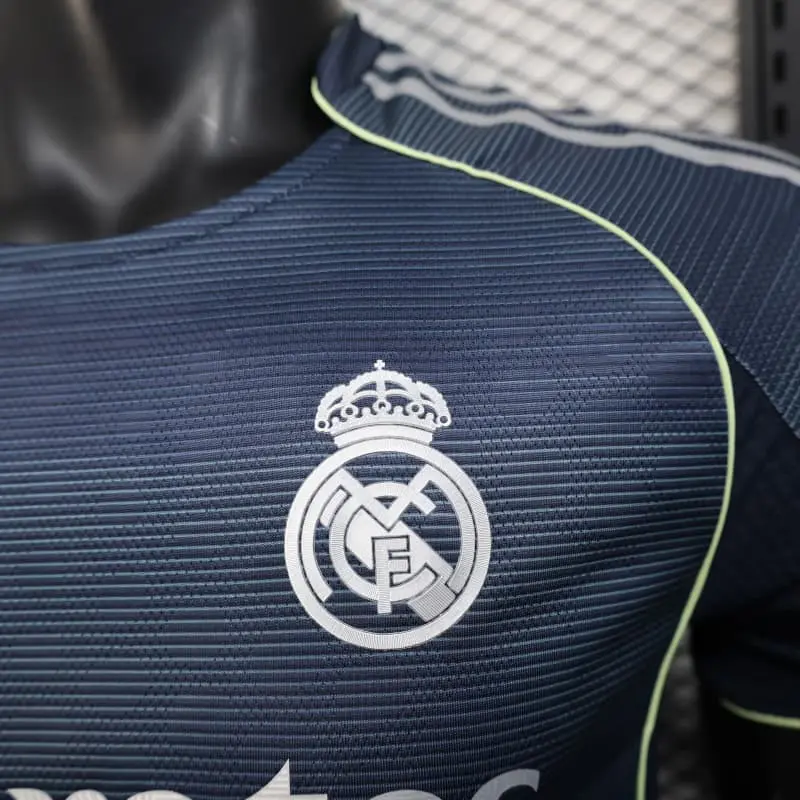 Camiseta Real Madrid 2025/2026 Segunda Azul Marino (EDICIÓN JUGADOR)