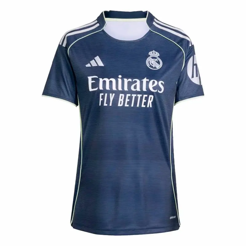 Camiseta Real Madrid 2025/2026 Away Azul Marino Mujer