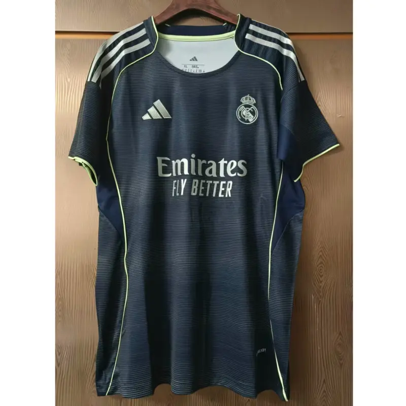 Camiseta Real Madrid 2025/2026 Away Azul Marino Mujer