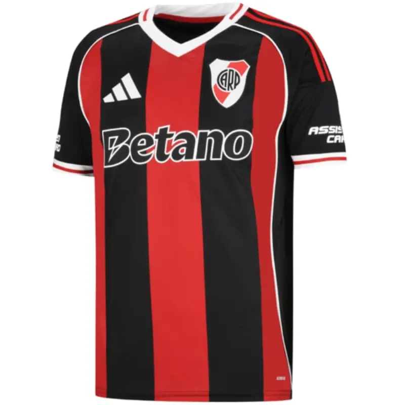 Camiseta River Plate 2025/2026 Away Rojo/Negro