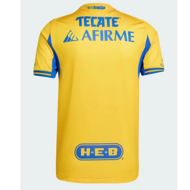 Camiseta Tigres UANL 2025/2026 Home Amarillo Niño Kit