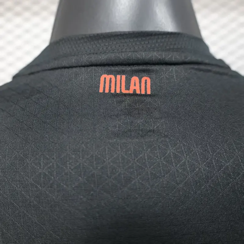 Camiseta AC Milan 2025/2026 Home ML Rojo/Negro (EDICIÓN JUGADOR)