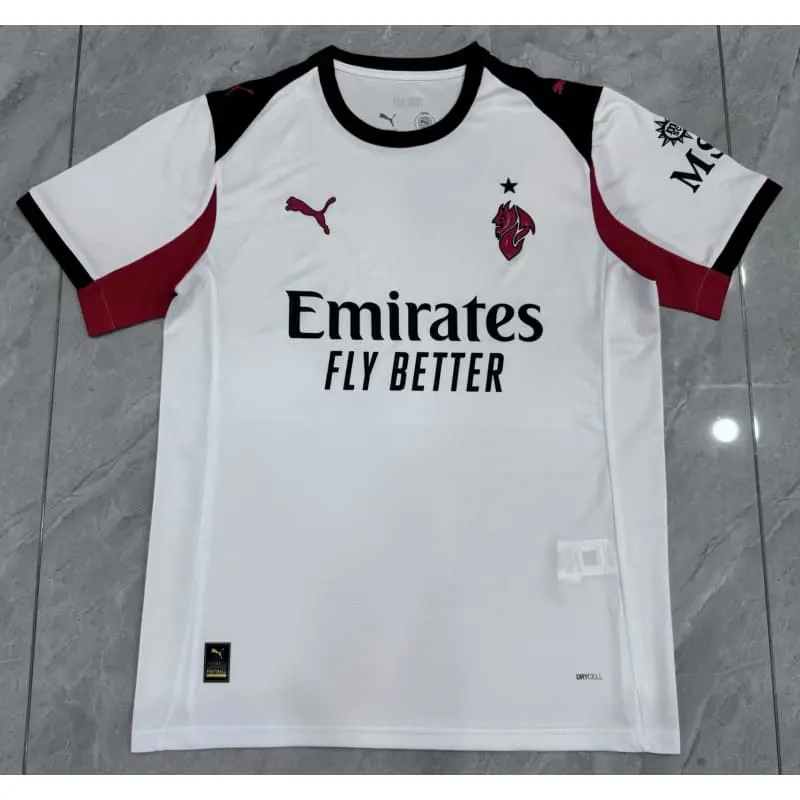 Camiseta AC Milan 2025/2026 Away Blanco
