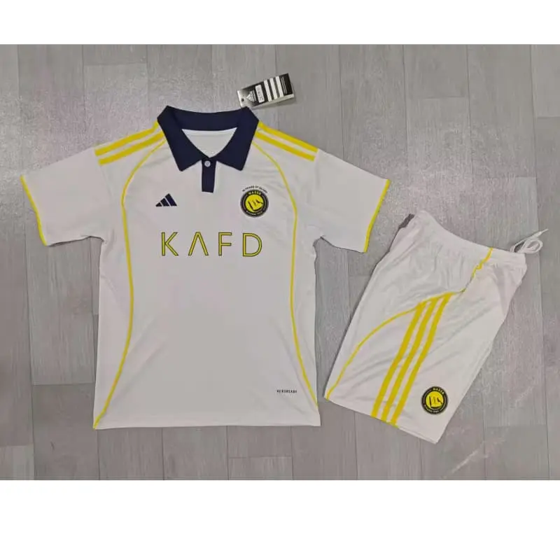 Camiseta Al Nassr 2025/2026 Third Blanco Niño Kit