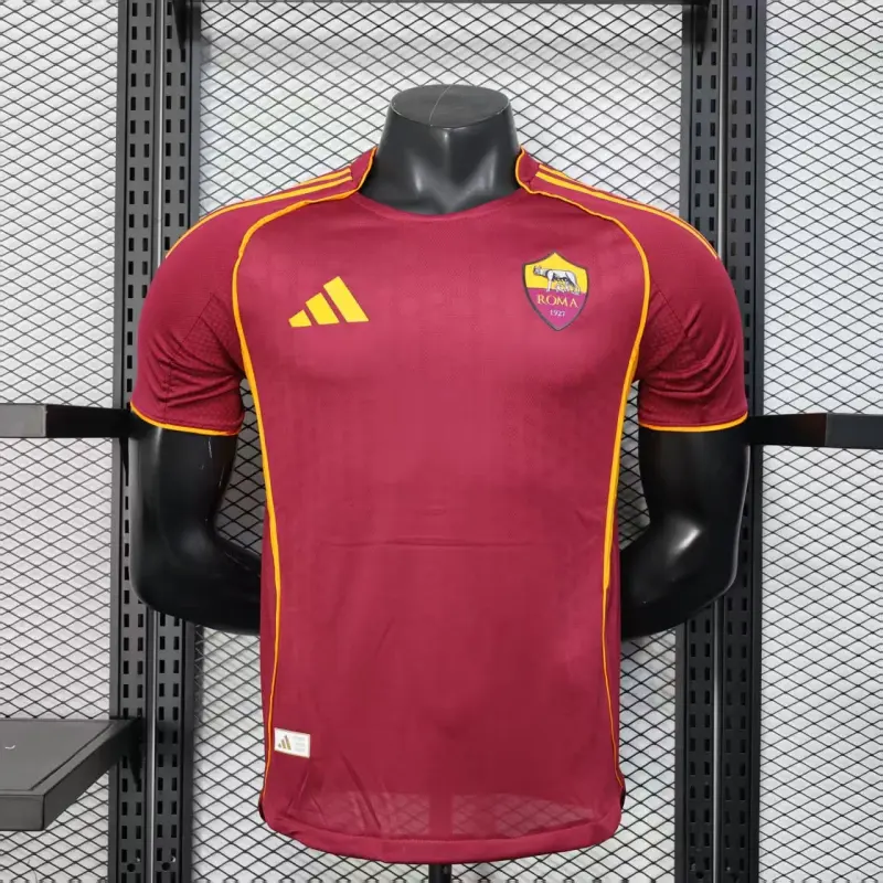 Camiseta AS Roma 2025/2026 Home Rojo (EDICIÓN JUGADOR)