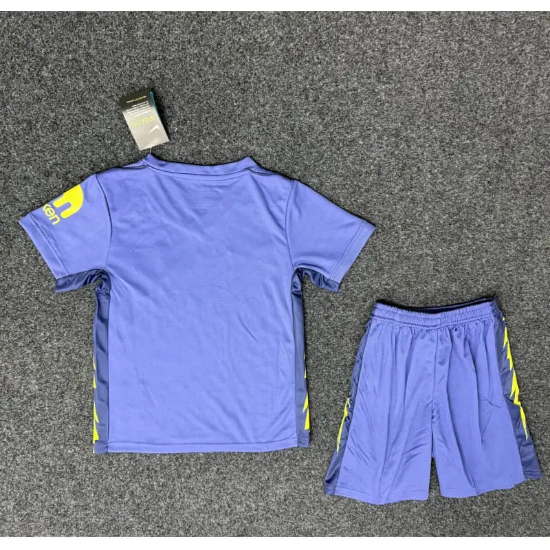 Camiseta Atlético de Madrid 2025/2026 Away Azul Niño Kit