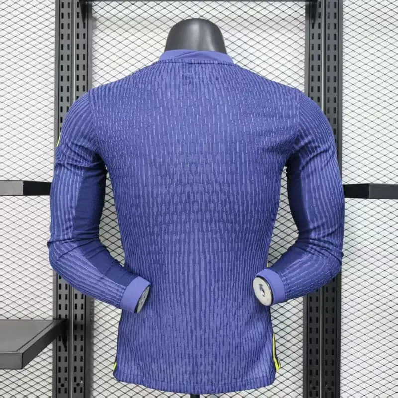 Camiseta Atlético de Madrid 2025/2026 Away ML Azul (EDICIÓN JUGADOR)