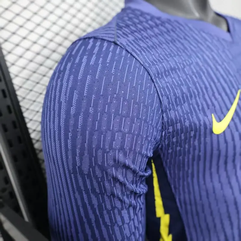 Camiseta Atlético de Madrid 2025/2026 Away ML Azul (EDICIÓN JUGADOR)