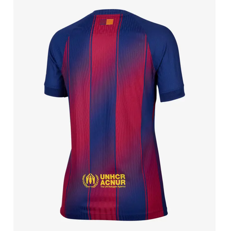 Camiseta Barcelona 2025/2026 Home Azul/Rojo Mujer