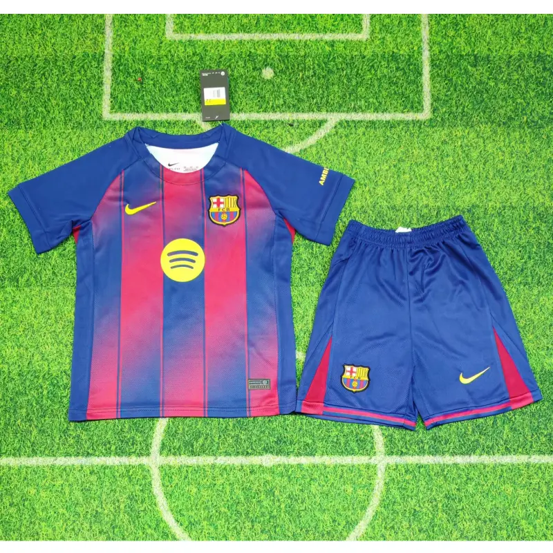 Camiseta Barcelona 2025/2026 Home Azul/Rojo