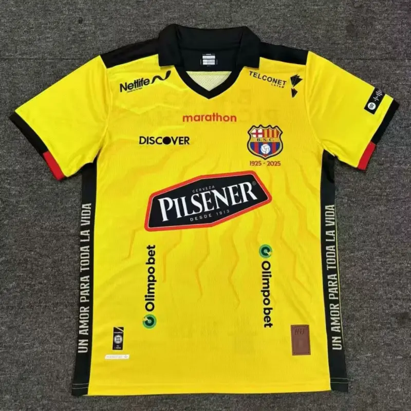 Camiseta Barcelona 100 Aniversario Edición 2025/2026 Amarillo