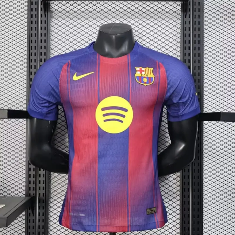 Camiseta Barcelona 2025/2026 Home Rojo/Azul (EDICIÓN JUGADOR)
