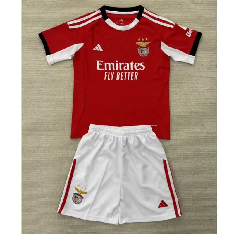 Camiseta Benfica 2025/2026 Home Rojo Niño Kit