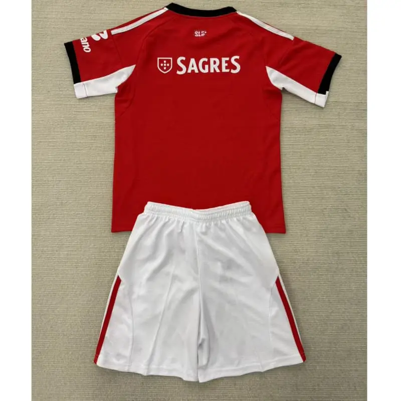 Camiseta Benfica 2025/2026 Home Rojo Niño Kit