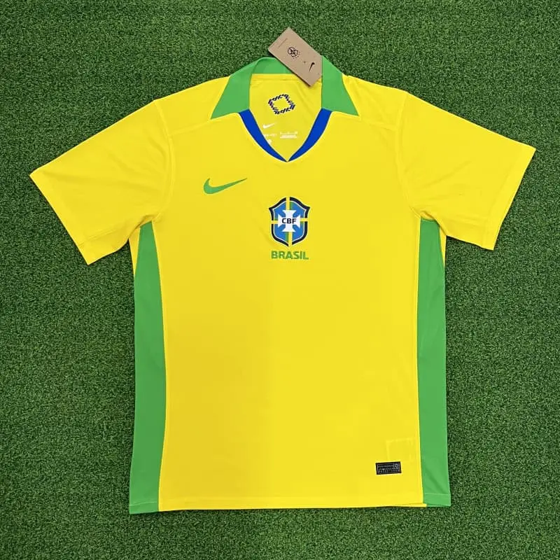 Camiseta Brasil 2025 Home Amarillo