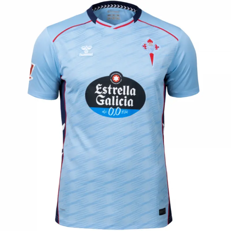 Camiseta Celta De Vigo 2025/2026 Home Azul con Parche La Liga