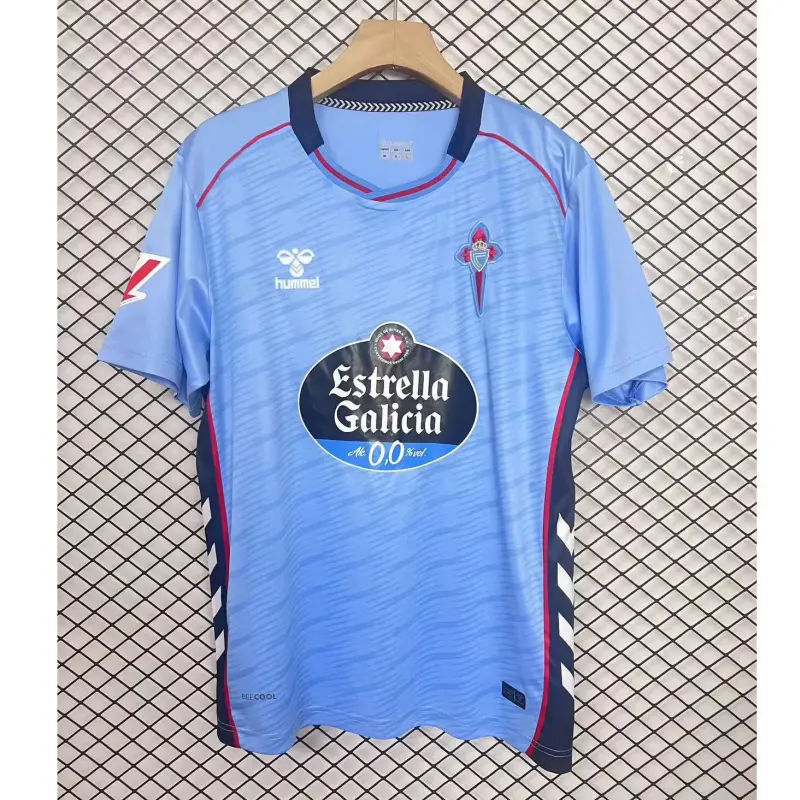 Camiseta Celta De Vigo 2025/2026 Home Azul con Parche La Liga