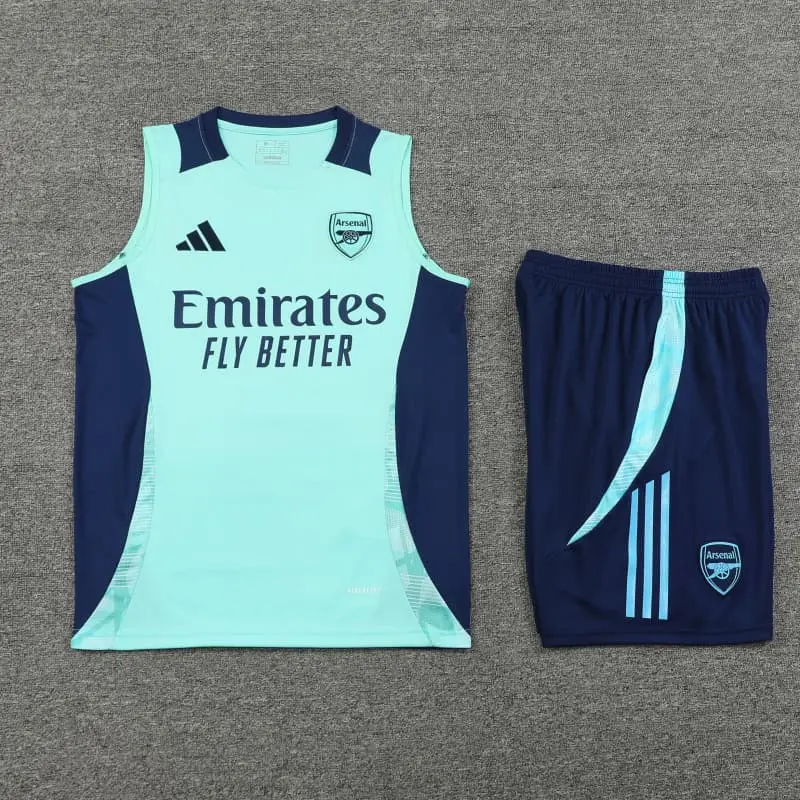 Camiseta De Entrenamiento Arsenal Sin Mangas 2025/2026 Kit Verde Claro