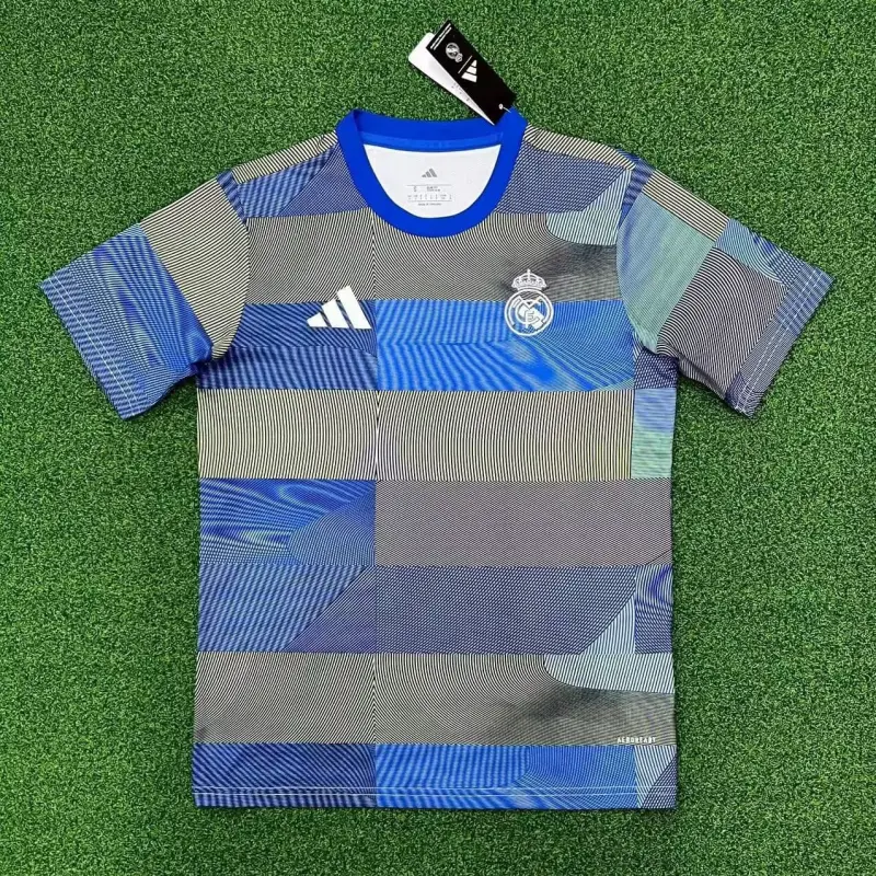 Camiseta de Entrenamiento Real Madrid 2025/2026 Azul Gris