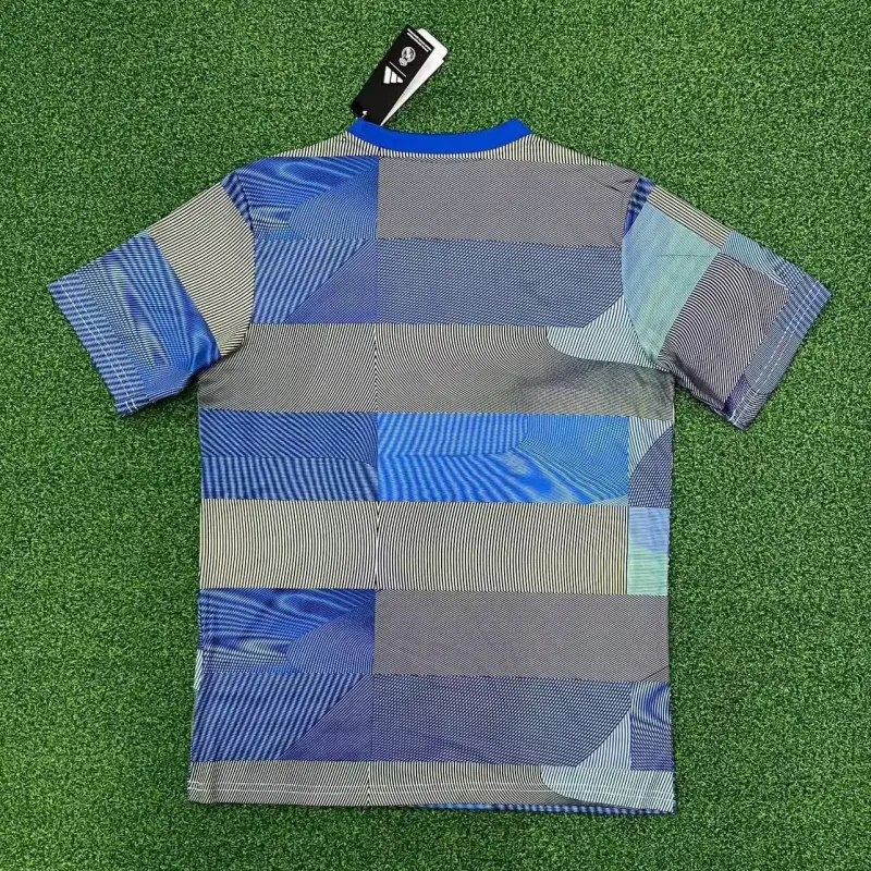 Camiseta de Entrenamiento Real Madrid 2025/2026 Azul Gris
