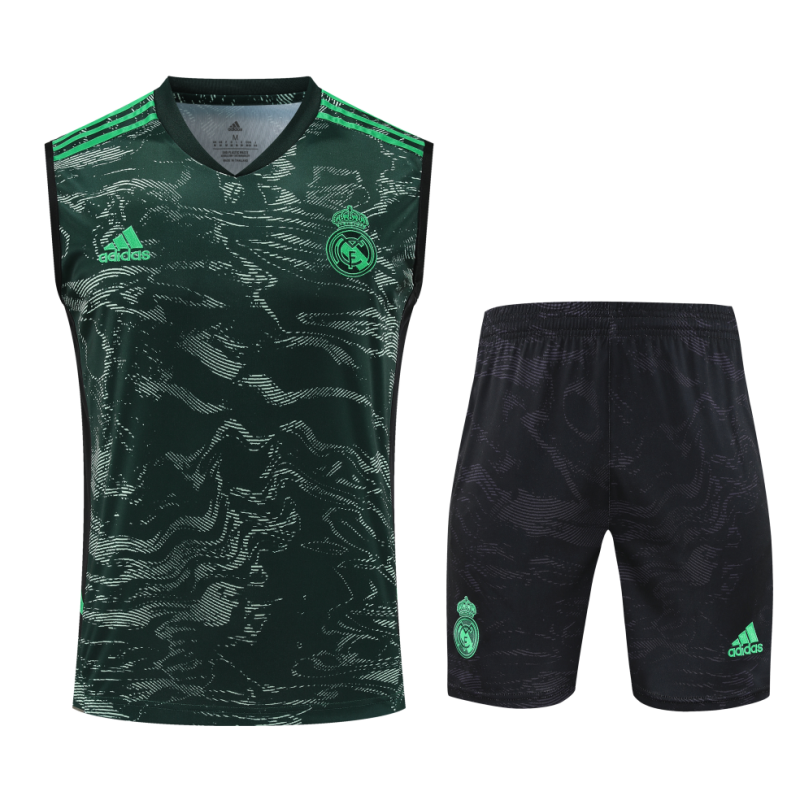 Camiseta de Entrenamiento de Real Madrid Sin Mangas 2023/2024 Verde Kit