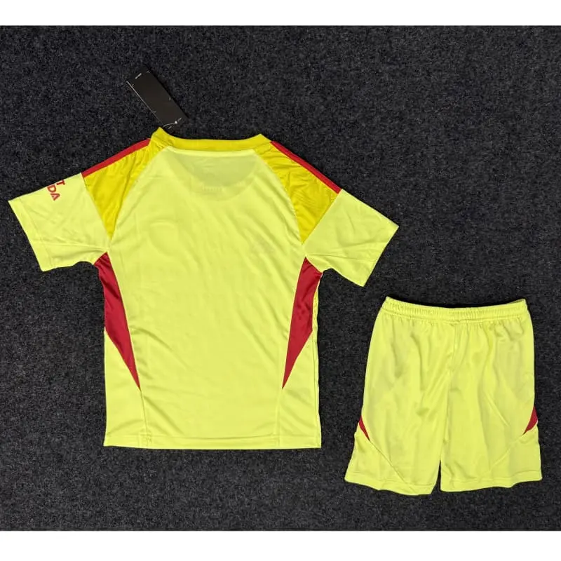 Camiseta de Portero Amarillo 2025/2026 Niño Kit