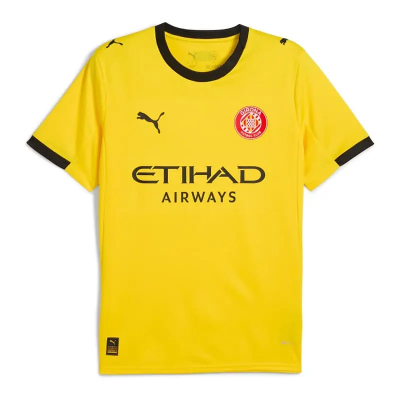 Camiseta Girona 2025/2026 Away Amarillo