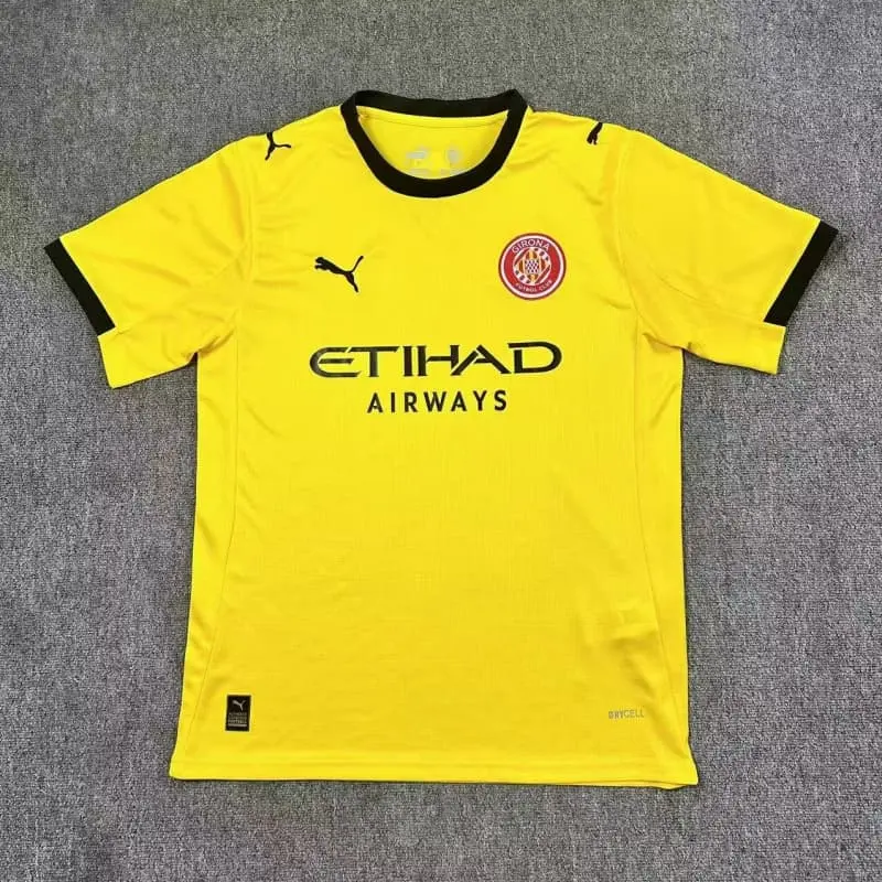 Camiseta Girona 2025/2026 Away Amarillo