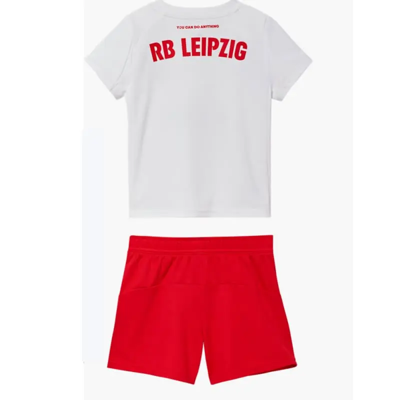 Camiseta Leipzig 2025/2026 Home Blanco/Rojo Niño Kit
