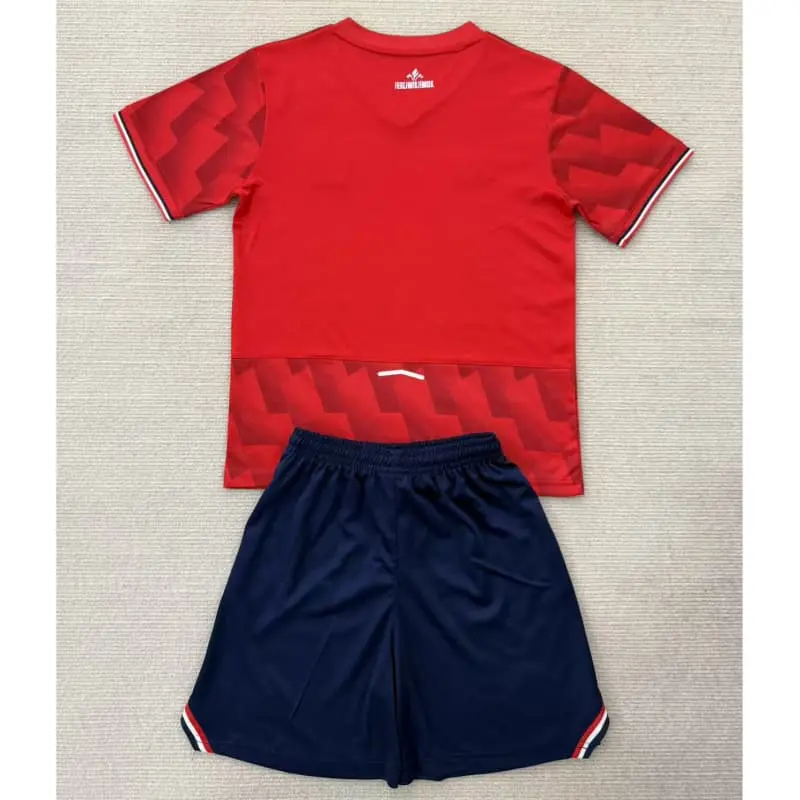 Camiseta Lille OSC 2025/2026 Home Rojo Niño Kit